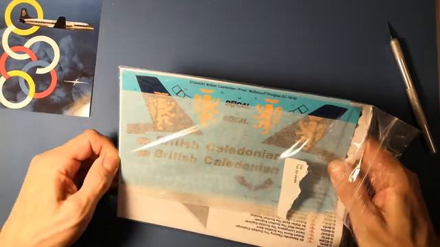 Декаль для McDonnell Douglas DC-10-30 (British Caledonian "Final"), 1:144 смотреть онлайн