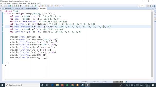 Scala For Apache Spark|Session 50|Collections Part 5|Seq|List|Manohar Papasani смотреть онлайн