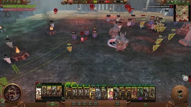 GROM FACES THE DAWI AIRFORCE | Greenskins Vs Dwarfs - Total War Warhammer 3