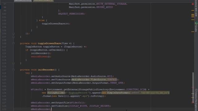 Android Studio Tutorial - Create Screen Recorder смотреть онлайн