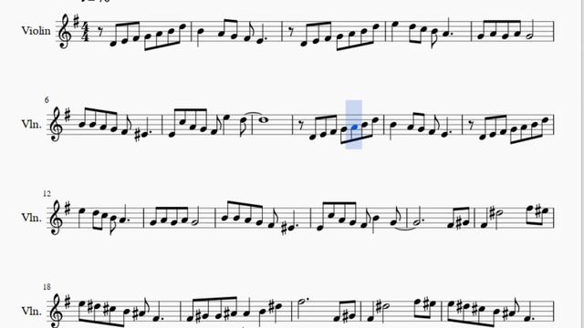 Violin Sheet Music: How To Play Polka Dots And Moonbeams By Jimmy Van Heusen