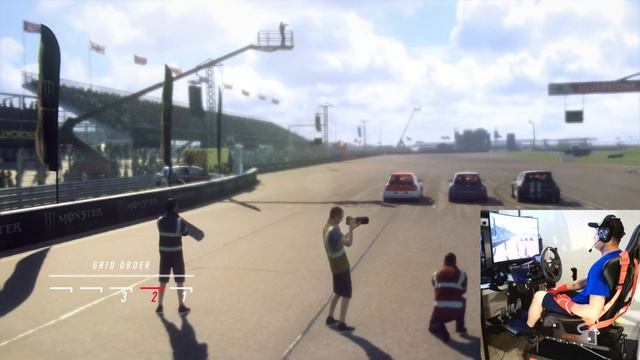 Dirt Rally 2.0 ралли кросс 1600 на подвижной платформе 3DOF