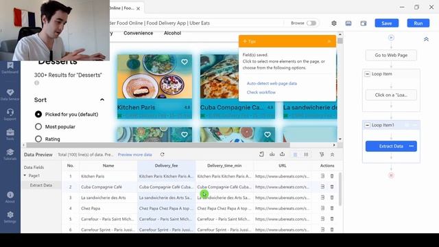 How to scrape data from Uber Eats? смотреть онлайн