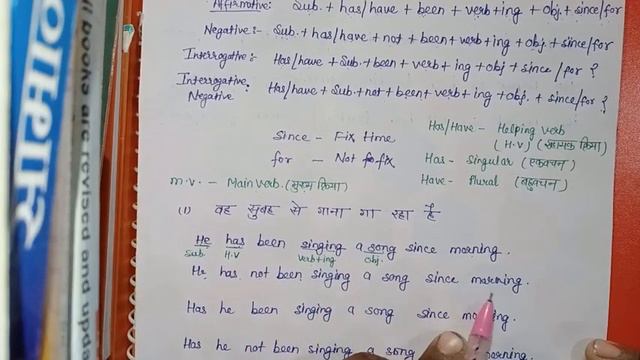 Tense Part-04 Present Perfect Continuous Tense смотреть онлайн