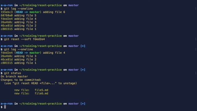 Giting Better with Git Reset смотреть онлайн