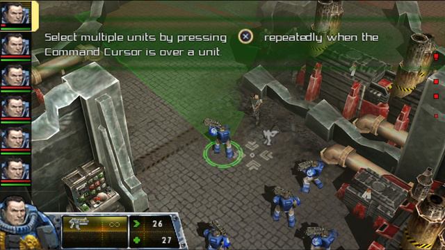 Warhammer 40,000 Squad Command - PSP - Gameplay смотреть онлайн
