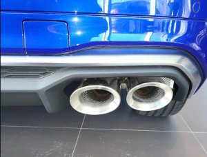 Оригинальные насадки с трубами для Audi Q5 FY и SQ5 FY FL .audi-ugrade.ru