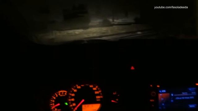 cold winter engine starts, toyota verso s ractis, Kaltstart, Germany, POV driving смотреть онлайн