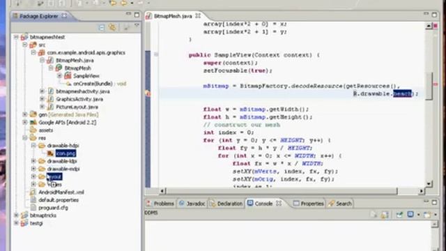 Android - How to setup and create a simple Graphics Android app using Eclipse смотреть онлайн