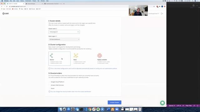 Creating a Kubernetes cluster in under 10 minutes - CAST AI Demo Series 1/6 смотреть онлайн