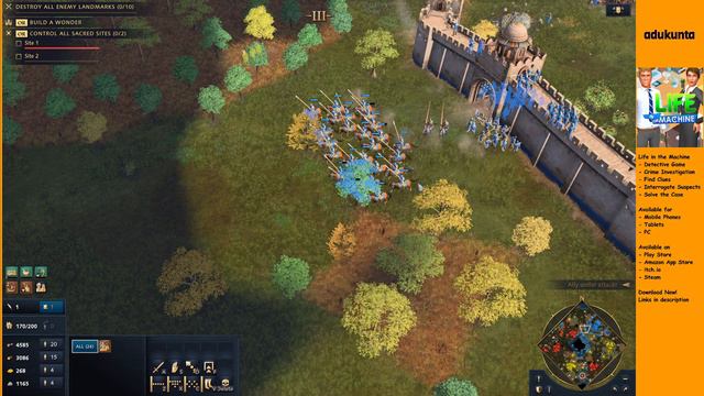 3V3 Intense Battle with Delhi Sultanate and AI | Age of Empires 4 смотреть онлайн