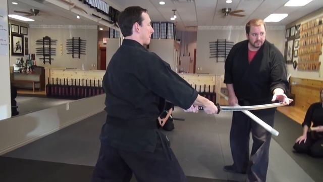 Hanbo vs Sword - Short Staff and Katana Techniques at The Dojo смотреть онлайн