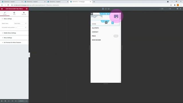 워드프레스 헤더 메가 메뉴(Mega Menu) 만들기 - 엘리멘토에서 메가 메뉴 헤더, Elements Kit 에서 기본 제공하는 헤더 смотреть онлайн