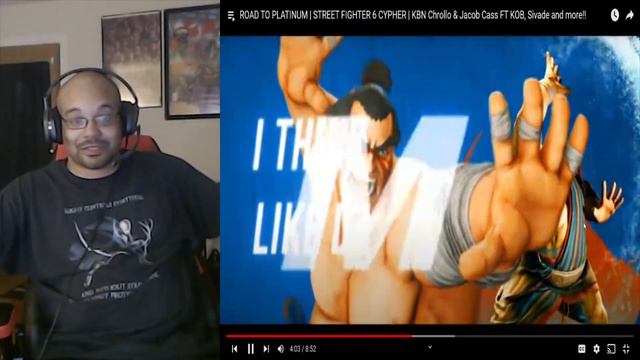 My Reaction: ROAD TO PLATINUM STREET FIGHTER 6 CYPHER KBN Chrollo & Jacob Cass FT KOB, Sivade and m смотреть онлайн