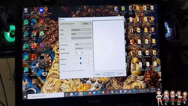 HOW TO SCAN WITH BROTHER DCP T420W (TAGALOG TUTORIAL) смотреть онлайн