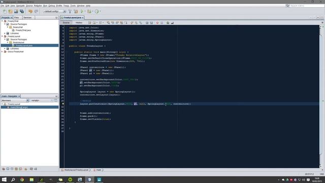Come usare i layout in Java (Interfaccia dinamica) - SpringLayout смотреть онлайн
