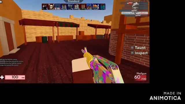 Trolling players with a troll skin! (Roblox) смотреть онлайн