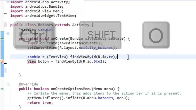 10 Botones, Metodo OnClick (Android) смотреть онлайн