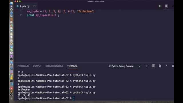 [8] Tuple in Python with Example | Python for Beginners смотреть онлайн