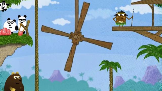 Игра Три Панды - развивающие игры для детей смотреть онлайн