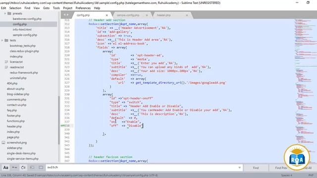 Redux Framework Bangla Tutorial-8 .How to redux framwork enable or desible button add in wordpress смотреть онлайн