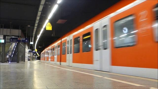 S-Bahn München: S-Bahnen am Karlsplatz u.a. mit ET 420 смотреть онлайн