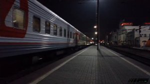 РЖД ЭП1М-696 с поездом №678 Новороссийск - Владикавказ