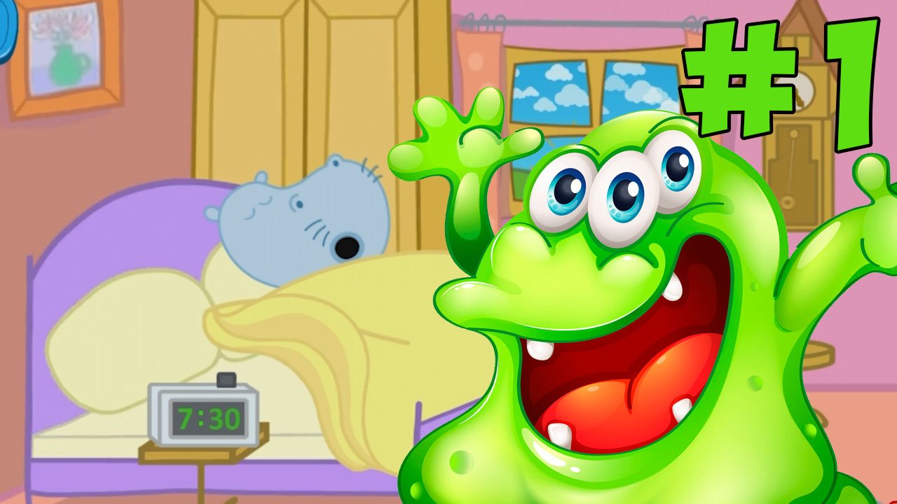 1 серия игры Семейка Гиппо. Приключения Hippo на канале BabyMax. Прохождение игры.