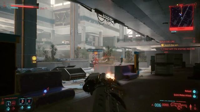 Cyberpunk 2077 - I Walk The Line: Find The Van In The Lobby: Unlock Shortcut, Defeat The Animals PS смотреть онлайн