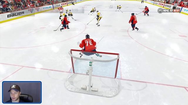 NHL 19 GOALIE LOCK CHALLENGE! (Goalie Gameplay) смотреть онлайн