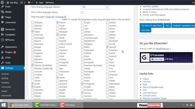 Make your WordPress website Multi Language in 3 minutes with Two simple steps смотреть онлайн