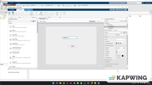 Creating .exe File Using MATLAB App Designer смотреть онлайн