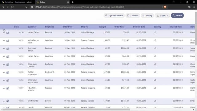 Scriptcase 9.7 - Fixed columns options for summaries and grids смотреть онлайн