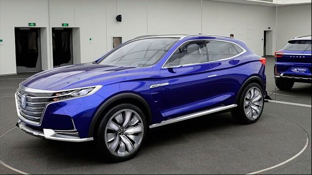 В Сети появились первые фотографии флагманского китайского кроссовера Roewe Marvel X