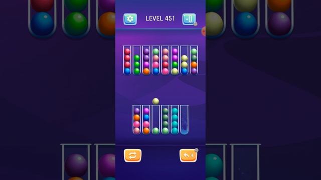 How to complete Easily 451 level ball sort puzzle color sort Game Latest tricks 2023 смотреть онлайн