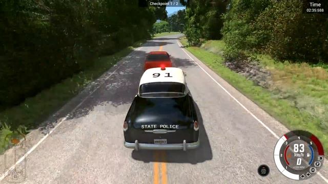 ПОГОНЯ ЗА ГРАБИТЕЛЯМИ ► BeamNG drive КРАШ ТЕСТ (Crash test) 16 серия смотреть онлайн