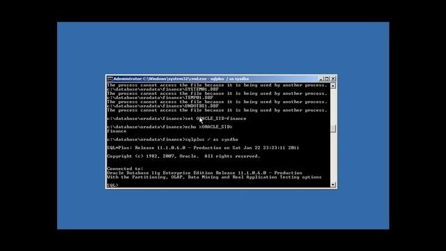 Oracle DBA Justin - How to Backup an 11g Oracle Database COLD - KMedia Channel смотреть онлайн