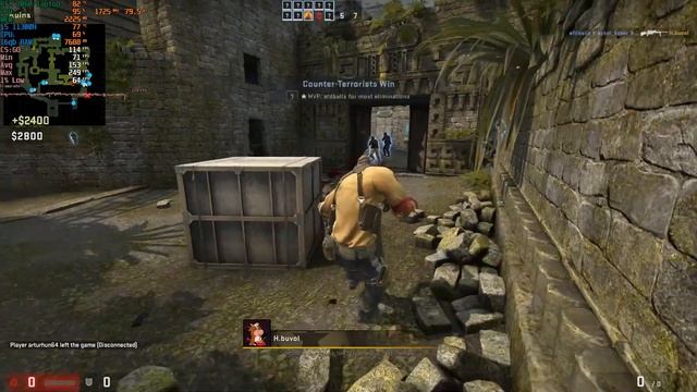 CS:GO | RTX 3060 | ASUS TUF Dash F15 | i5 11300H | Max Settings | Laptop Benchmark смотреть онлайн