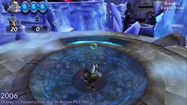 Evolution Of Disney's Chicken Little Games 2005~2015 смотреть онлайн