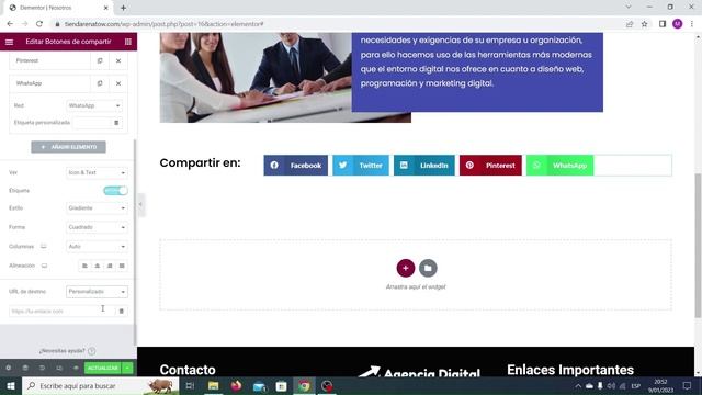 Botones de Compartir en Redes Sociales con Elementor Pro 2024 ✅ CURSO DE ELEMENTOR PRO 2024 #10 смотреть онлайн