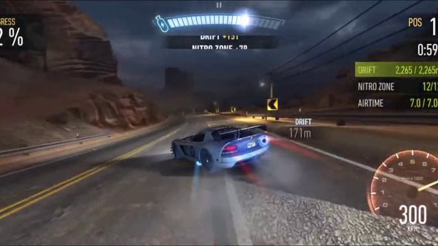 2010 Dodge Viper SRT10 ACR X N.F.S NO LIMITS NEW CAR COMPLETE IN A MEGA MIX ALMOST PERFECT RACE.. смотреть онлайн