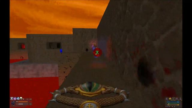 Alien Vendetta + Wrath of Cronos 1.4D for Doom 2 - Map 05: Crimson Tide смотреть онлайн