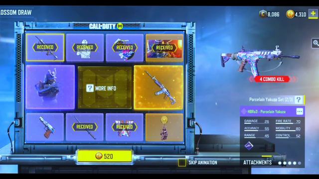 New Legendary Ak47 Blade and Blossom Lucky Draw | Ak47 Kuromaku & Sentinel Recon Unlocked | Cod Dra смотреть онлайн