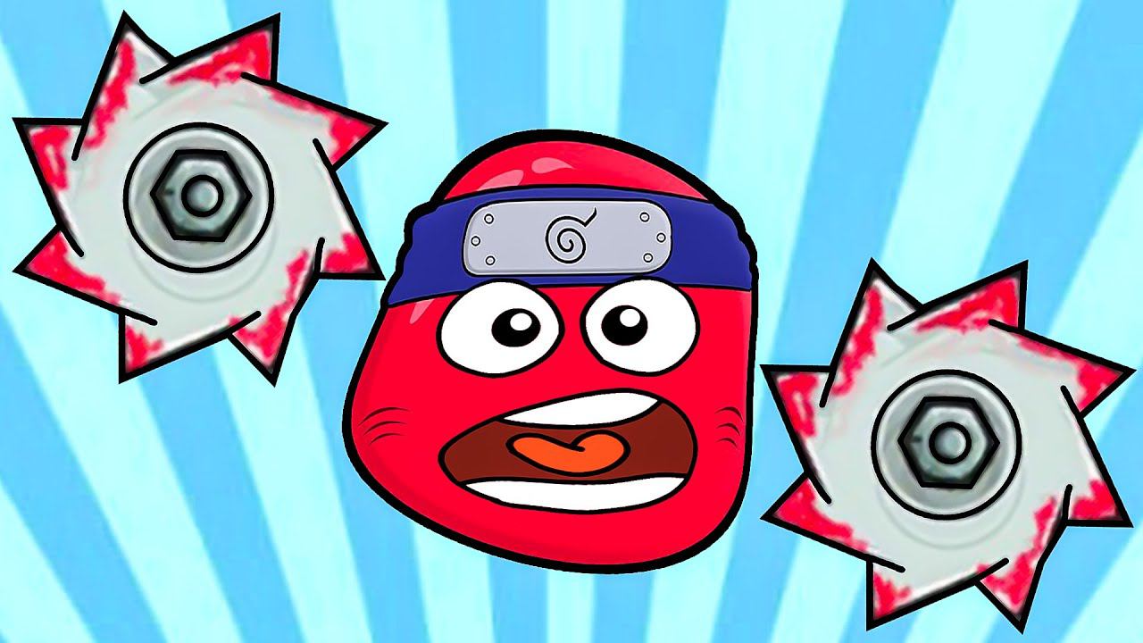 Несносный КРАСНЫЙ ШАР ниндзя спасает принцессу #11. Глава 4. ИГРА Red Ball 4 ninja на Игрули TV смотреть онлайн