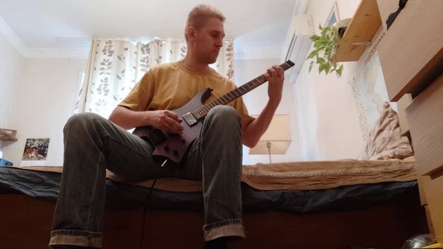 Обзор звука китайской безголовой гитары с фиксированным бриджем. смотреть онлайн