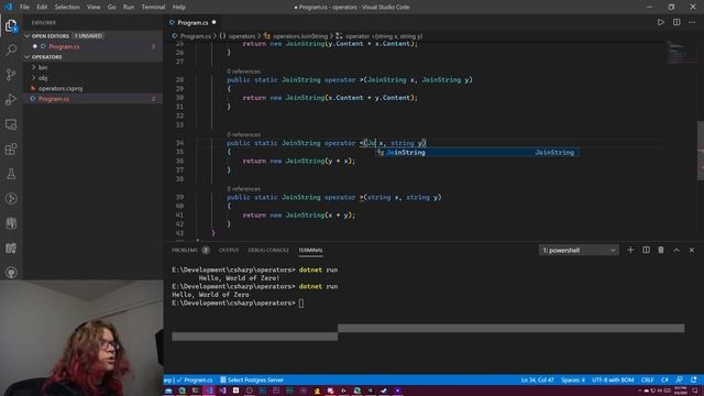 Exploring Operator Overloading a Custom String Type смотреть онлайн