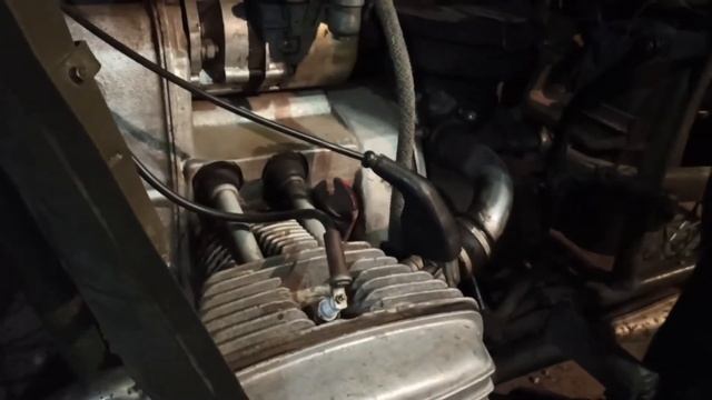 Первый запуск военного мотоцикла МВ 650 / odpalił motocykl wojskowy MW 650 смотреть онлайн