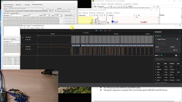 Обзор отладочной платы с микросхемой CH347