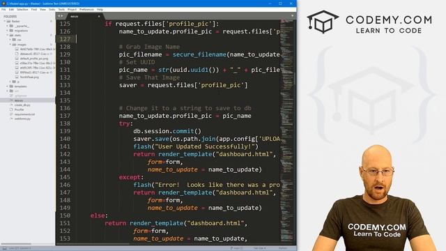 Null Profile Pic? - Flask Fridays #42 смотреть онлайн