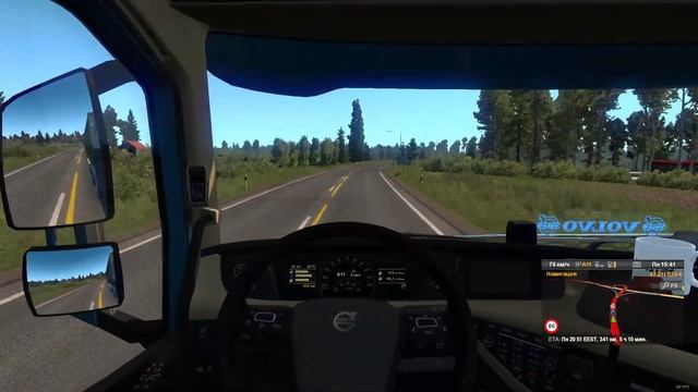 ETS2 | Лахти - Санкт Петербург СПб | Срочный груз смотреть онлайн